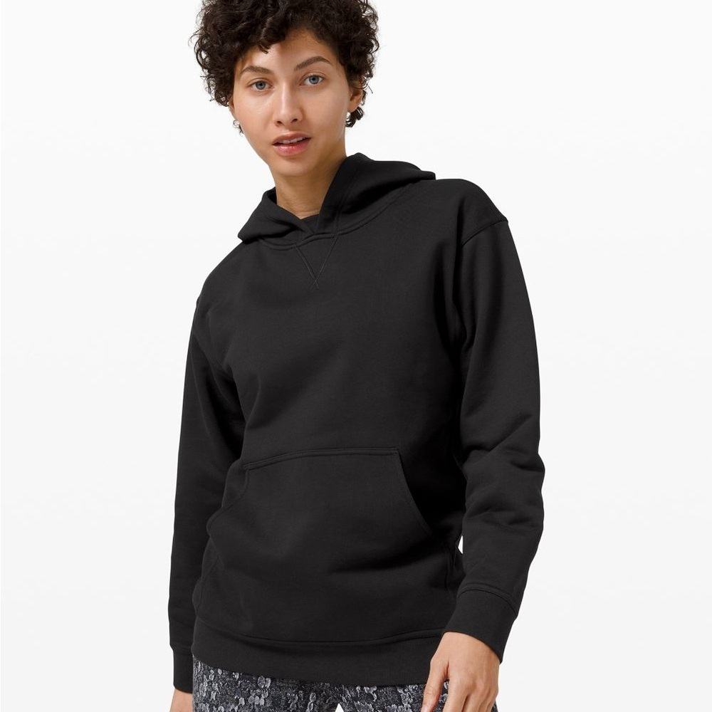 Lululemon All Yours Hoodie – Black | Size 4